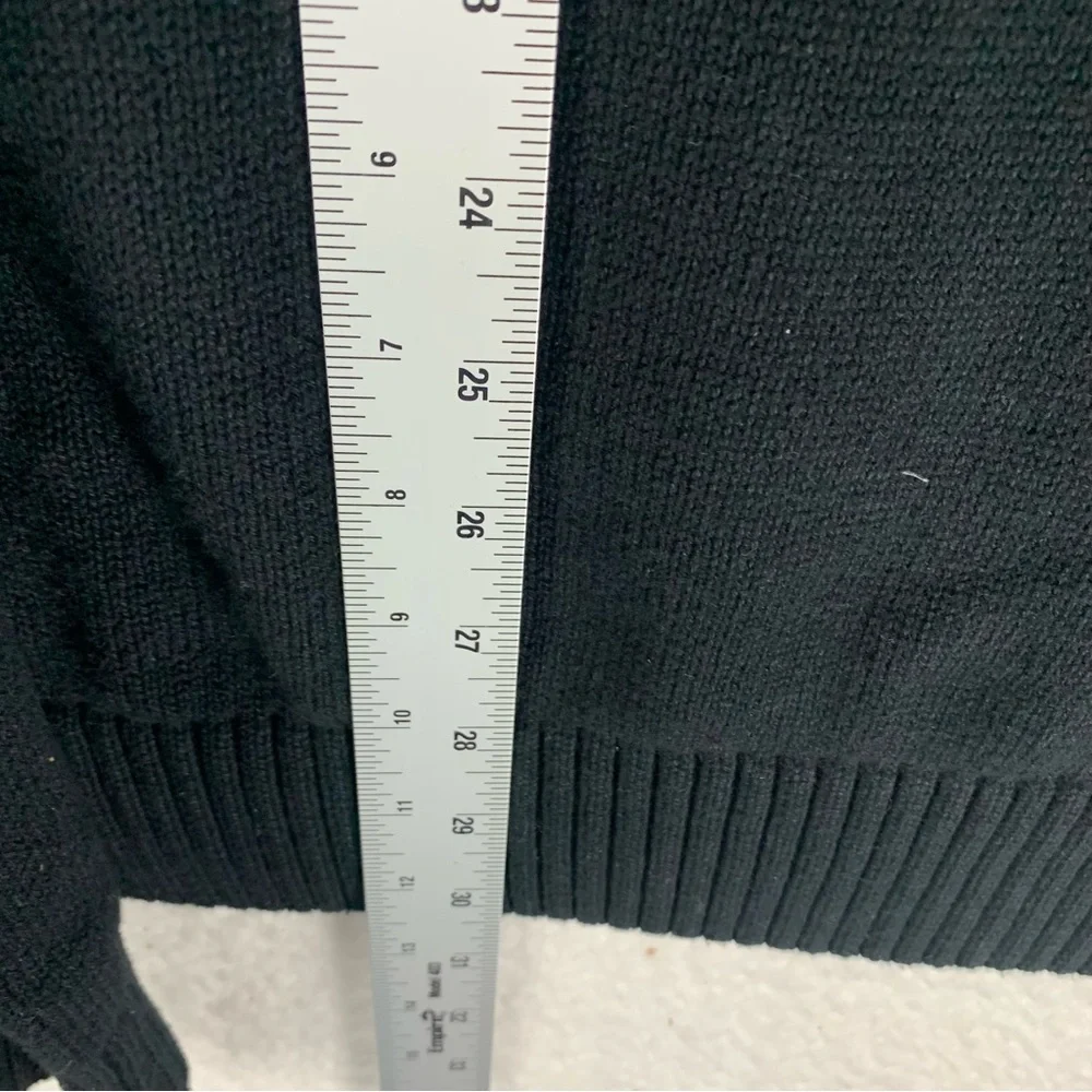 Dockers Pull-Over Cotton Sweater‎ Crew Neck Black Sz XL 5369